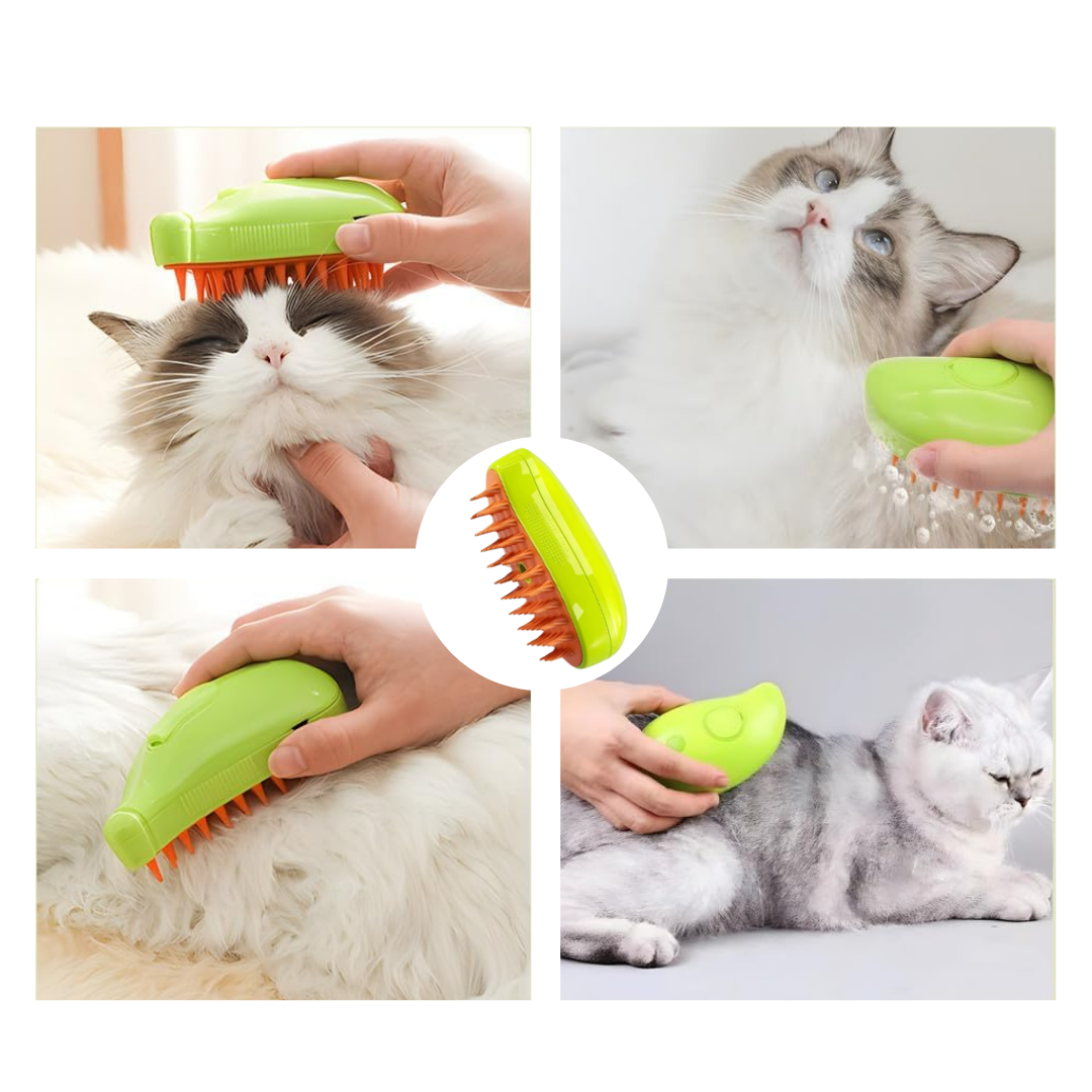 Cepillo de vapor para mascotas