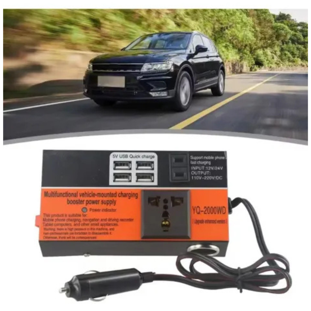 Inversor De Corriente 1224v A 110v